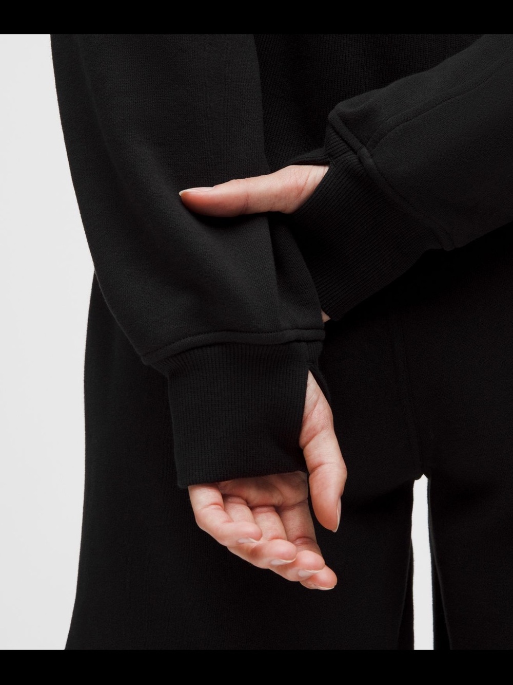 lululemon athletica Black Oversized Full-Zip Hoodie - Picture 7 of 8